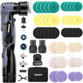 Cordless Mini Polisher, 2/1.5-inch DA/RO Mode Mini Buffer for Car Detailing
