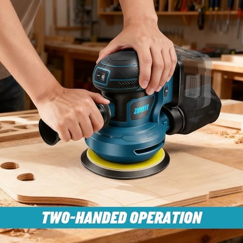 5" Cordless Random Orbital Sander for Makita 18V Battery, Bare Tool