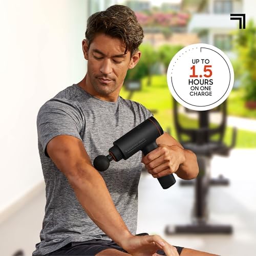 Sharper Image Powerboost Sport Deep Tissue Percussion Massage Gun