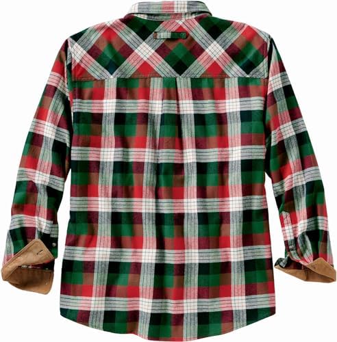 Legendary Whitetails Mens Flannel Long Sleeve Button Down 100% Cotton Shirt