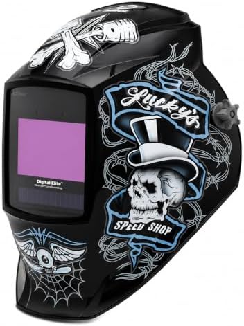 Miller Digital Elite™ Welding Helmet, ClearLight™ 4x, Lucky's Speed Shop™
