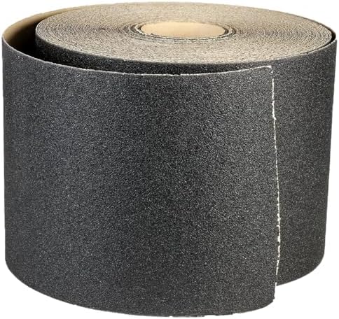 Mercer Industries 400040 Silicon Carbide Floor Sanding Roll, 8" x 50 yd, Grit 40F