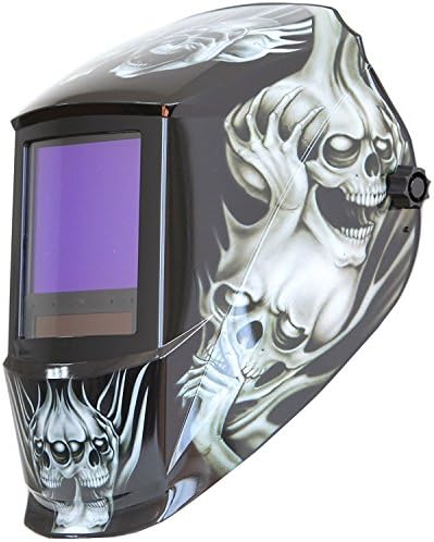 Antra True Color Auto Darkening Welding Helmet - Large Window 13.5 Sqi, Wide Variable Shade 4/5-13, Low TIG Amp Rating 2A - Precision Protection for Welding Excellence