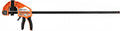 VANQUISH 36" One Hand Clamp/Spreader, 600Lbs Clamping Force, 3.4in. Throat Depth Heavy Duty Quick Release Bar Clamps, Tools & Equipment for Woodworking, Carpentry, Home Improvement, DIY