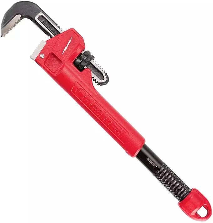 New 48-22-7314 Pipe Wrench for Milwaukee 21.80-Inch Steel Ergonomic Overbite Cheater Pipe Wrench