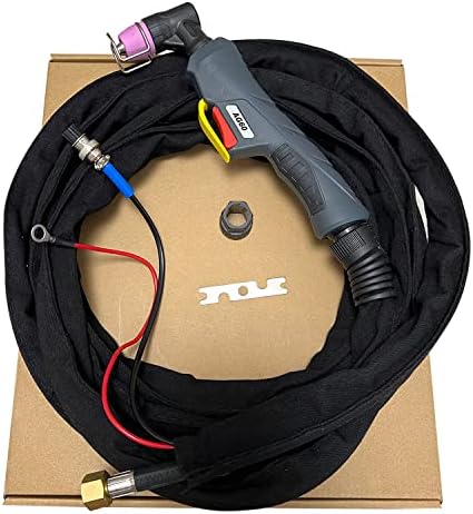 Pilot Arc Plasma Cutter torch,AG60 Plasma Cutting Gun Suitable for 40A 50A 60A High Frequency Air Plasma Cutting Machine.Fit CUT50DP CUT40DP CUT60DP AG60P