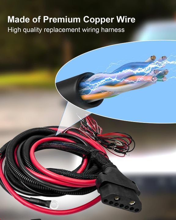 Truck Side Plow Control Harness 16160300 Fit for XP VXF HD EX MD