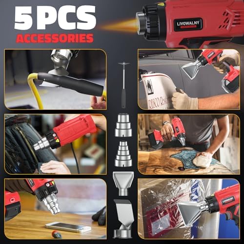 Heat Gun Compatible with Milwaukee 18V Battery (Tool Only)