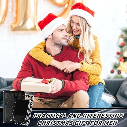 Cholemy 60 Pcs Credit Card Wallet Multitool 46 in 1