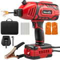 Sakertool Portable Welding Machine Electric: IGBT Handheld Welder with 5 Variable Current Adjustment - Hand Held Anti-Stick ARC Welder Gun for Home Repairs - 110V Welding Machine Kit