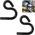 Auto 6007 Lower Control Arm Prying Tool, Universal Ball Joint Press Separator Designed for 7/8" Diameter Pry Bar, Vehicle Control Arm Helper Remover, Specialty Suspension Bushing Tool (Black-2PCS)