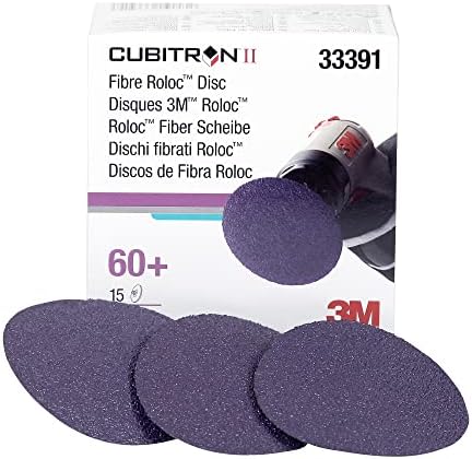 3M Cubitron II Roloc Fibre Disc, 786C, 33391, 3 in, 60+