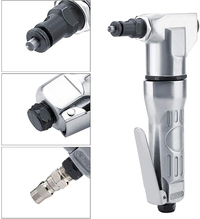 Air Nibbler Metal Cutter Air Scissors Pneumatic Scissors Handheld Pneumatic Cutting Tool 2800 rpm