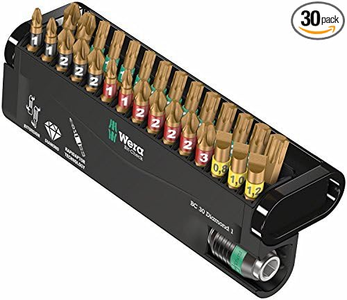Wera Bit Set Bit Check 30 Diamond 1 - 05057431001 by Wera