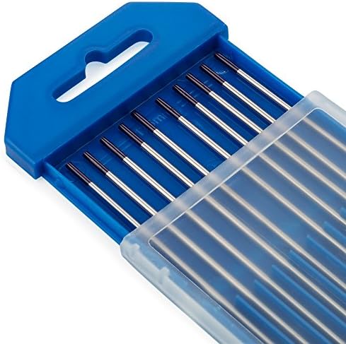 Midwest Tungsten Service TIG Welding Tungsten Electrodes 10-Pack (Purple - Rare Earth Blend, 0.040")
