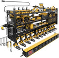Large 49''Wide Power Tool Organizer Wall Mount, Charging Station