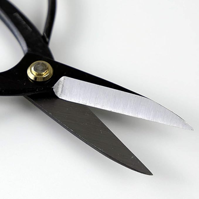 Wazakura Japanese Bonsai Tool Set MADE IN JAPAN, Bonsai Scissors 7inch(180mm) + Concave Branch Cutter 8inch(200mm), Essential Starter Kit
