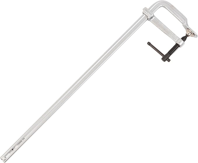 Wilton Light-Duty F-Clamp, 24" Opening, 4-3/4" Throat, 1200 Lbs. Clamping Force (Model 1200S-24)