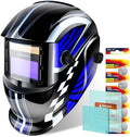 TRQWH Welding Hood Auto Darkening Welding Helmet with Light True Color