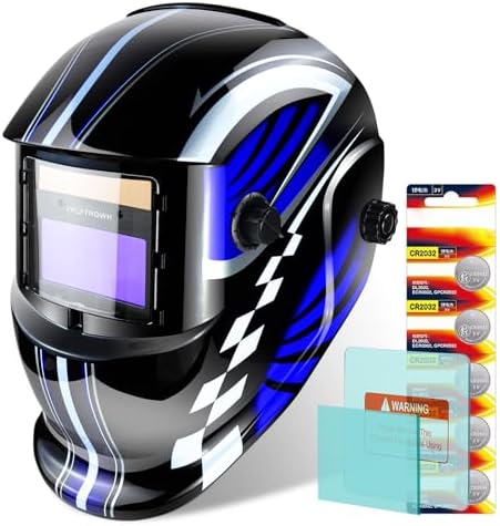 TRQWH Welding Hood Auto Darkening Welding Helmet with Light True Color