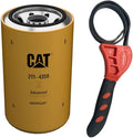 Caterpillar 211-4359 Engine Oil Filter Advanced High Efficiency w/IHD Strap Wrench Bundle (1)