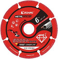 EZARC Diamond Cutting Wheel 6'' x 7/8 Inch for Metal, Cut Off Wheel with 5000+ Cuts on Rebar, Steel, Iron and INOX