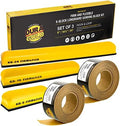 Dura-Gold Pro Series K-Block Sander Firm & Flex Hand Sanding Block Kit with Hook & Loop Backing and PSA Adapter Pad & 80 and 220 Grit Sandpaper Roll