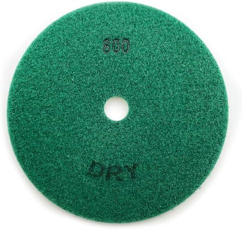 7" Pro Series Dry Stone/Concrete Polishing Pads, Turbo Style, 800 Grit