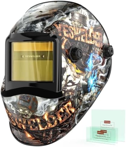 YESWELDER Auto Darkening Welding Helmet 1/1/1/1 True Color, LYG-L600A