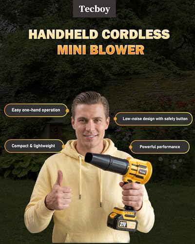 Snow Handheld Leaf Blower for DEWALT 20V Max Battery 720-CFM 180-MPH Blower
