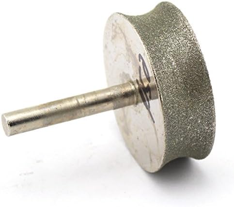 ILOVETOOL Diamond Mounted Point 50mm CONCAVE Cylinder Head Jade Carving Tools