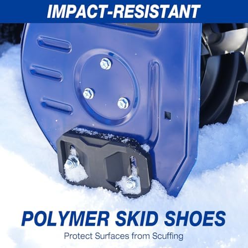 BILT HARD 2 Stage Gas Snow Blower 24-Inch with 212cc Engine, Self Propelled Snowblower with Electric Start and LED Headlight, Snow Removal Machine for Driveway