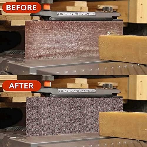 2X Abrasive Cleaning Sanding Belt Band Drum Cleaner Sandpaper Cleaning Eraser for Belt Disc Sander C