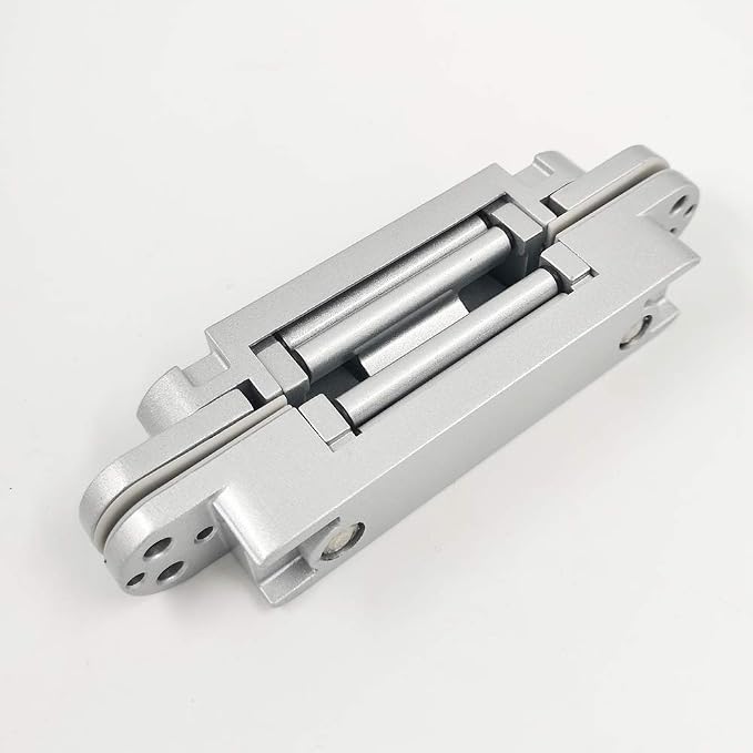Concealed Door Hinges Heavy Duty Invisible Hidden Hinges 3-D Adjustable - 1 Pair