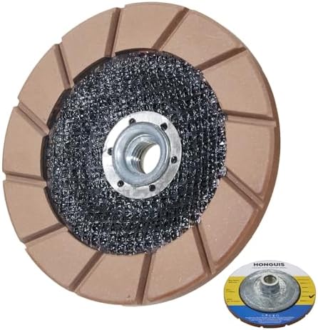 5" Ceramic Bond Diamond Cup Wheel for Concrete, 5/8-11, 200 Grit