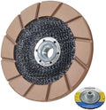 5" Ceramic Bond Diamond Cup Wheel for Concrete, 5/8-11, 200 Grit