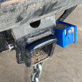 PACLOCK's 80-Series Trailer Hitch Lock, Standard Rekeyable (SR), 400" Pin, Keyed Different, 304 Stainless Steel
