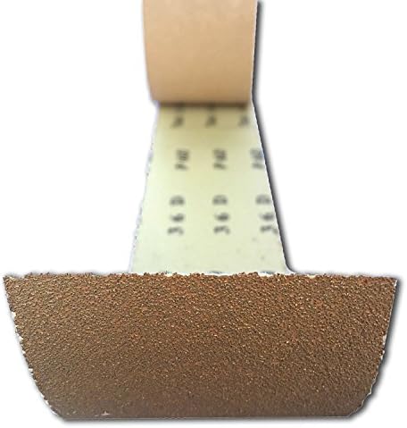 Starcke Premium 2-3/4" Sandpaper Roll - PSA Adhesive Longboard - for Wood, Auto Body, Marine, Paint, Primer, Metal, Plastics, Fiberglass and Composites (2-3/4 Inch X 25 Yards,120 grit)