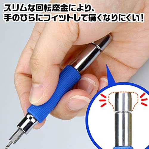 GodHand GH-PBQ Quick Power Pin Vise for Hexagonal Shafts, Tool for Plastic Models