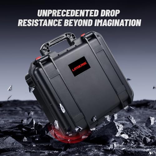 LOTOCASE Case for Milwaukee Drill - M12 Impact Driver Waterproof box