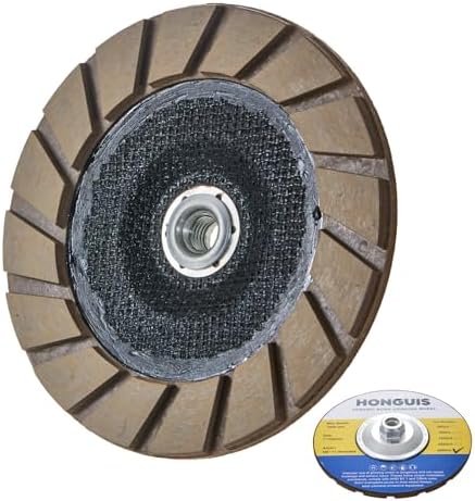 7" Ceramic Bond Diamond Cup Wheel for Concrete, 5/8-11, 400 Grit