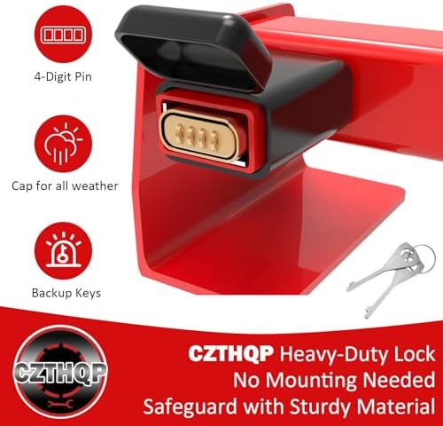 Shipping Container Lock, Cargo Door Lock with Combination Lock