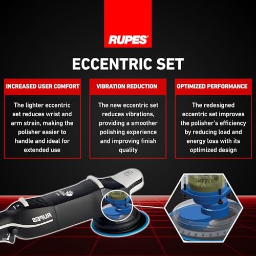 RUPES BigFoot LHR15 Mark V Random Orbital Starter Polishing Kit