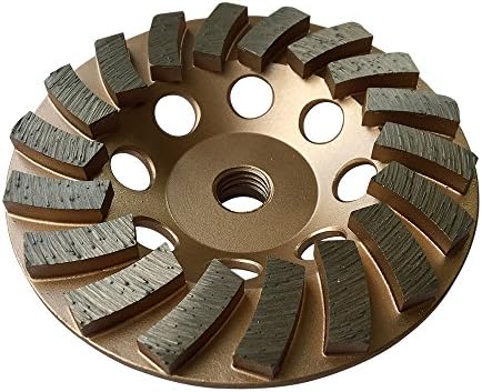 4.5" Diamond Grinding Wheel for Concrete Masonry 18 Segments 5/8"-11
