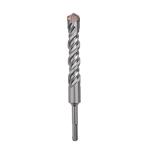 15/32 inch X 12.2 inch SDS Plus Rotary Hammer Drill Bit, Concrete Drill Bit for Concrete, Brick, Cement and Stone, 12.2 inch Length (12.2" Length, 15/32" Diameter)