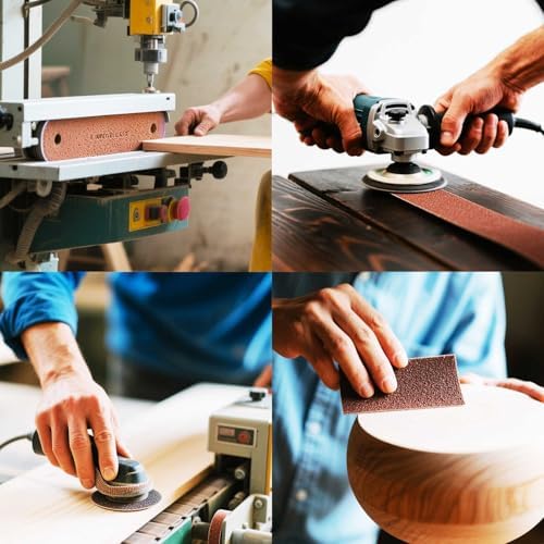 8x21 Inch 12Pcs 40 Grit Aluminum Oxide Sanding Belts, for Wood & Metal Removal, Heavy-Duty Sanding Belts with Butt Joint (12, 8x21 In-40Grit)