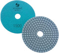 PPW109D Diamond Polishing Pads 4" For Concrete Terrazzo Marble Granite Countertop Floor Edge Wet Polishing, Grit 1500
