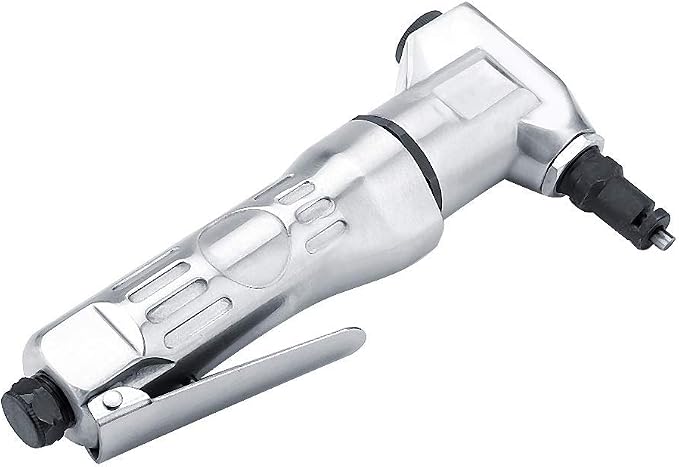 Pneumatic Metal Cutter Air Nibbler Shears with High Hardness Blade for Automotive Sheet Metal and Steel Plate Cutting Handheld Pneumatic Cutting Tool 2800 RPM