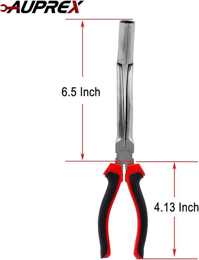 AUPREX Car Spark Plug Wire Removal Pliers Tool, High Voltage Cylinder Cable Removal Clamp Tool,Spark Plug Boot Removal Tool