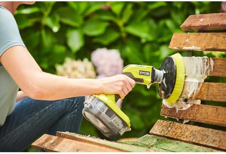 Ryobi R18CPS-0 Rotating Brush 18V ONE+ Battery 15cm 210rpm (Body Only) (Renewed)
